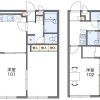 2DK Apartment to Rent in Hirakata-shi Floorplan