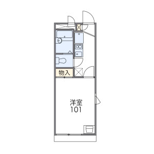 1K Mansion in Aotanicho - Kobe-shi Nada-ku Floorplan