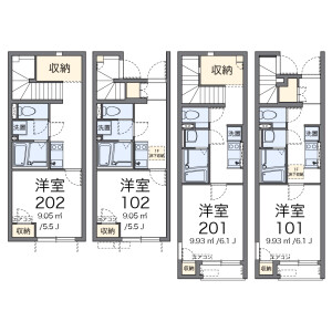 1K Apartment in Higashiyaguchi - Ota-ku Floorplan