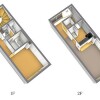 1LDK Apartment to Rent in Setagaya-ku Floorplan