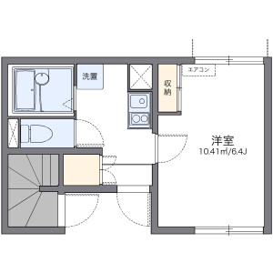 1K Mansion in Mibu bambacho - Kyoto-shi Nakagyo-ku Floorplan