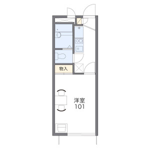 1K Apartment in Higashitokorozawa - Tokorozawa-shi Floorplan