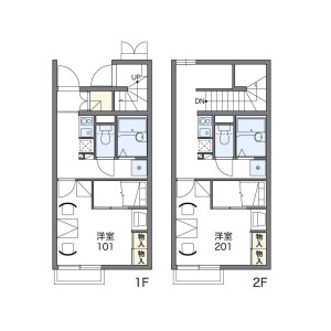 1K Apartment in Tagara - Nerima-ku Floorplan