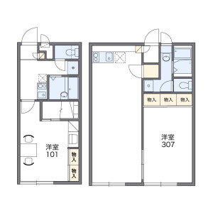 1LDK Mansion in Omoriminami - Ota-ku Floorplan
