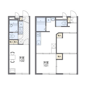 1K Mansion in Narashinodai - Funabashi-shi Floorplan