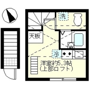 1R Apartment in Haneda - Ota-ku Floorplan