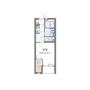 1K Mansion in Nishiiko - Adachi-ku Floorplan