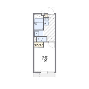 1K Apartment in Oyamamachi - Machida-shi Floorplan