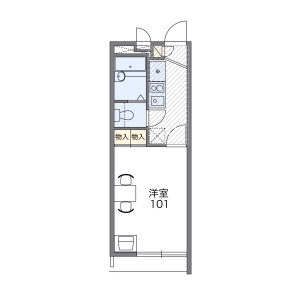1K Mansion in Minamino - Hachioji-shi Floorplan