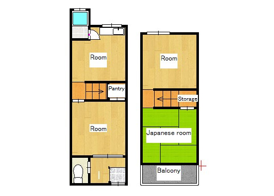 3LDK House to Buy in Kadoma-shi Floorplan