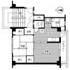 2K Apartment to Rent in Kitaibaraki-shi Floorplan