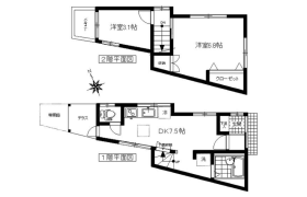 2DK House in Ebisu - Shibuya-ku