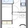 1K Apartment to Rent in Ayase-shi Floorplan