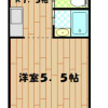 1R Apartment to Buy in Yokohama-shi Minami-ku Floorplan