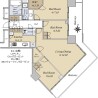 3LDK Apartment to Buy in Koto-ku Floorplan