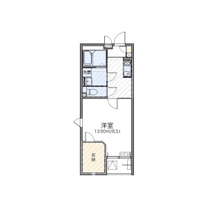 1K Mansion in Numabukuro - Nakano-ku Floorplan