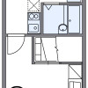 1K Apartment to Rent in Himeji-shi Floorplan
