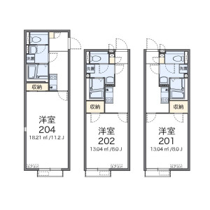1K Apartment in Kamishakujii - Nerima-ku Floorplan
