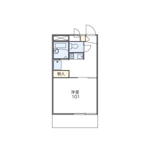1K Mansion in Toyotamaminami - Nerima-ku Floorplan