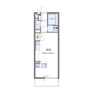1R Mansion in Midoricho - Sakai-shi Sakai-ku Floorplan