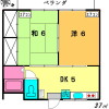2DK 아파트 to Rent in Suginami-ku Floorplan