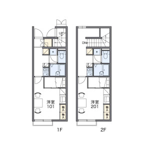 1K Apartment in Tagara - Nerima-ku Floorplan