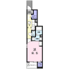 1K Apartment to Rent in Yokohama-shi Naka-ku Floorplan