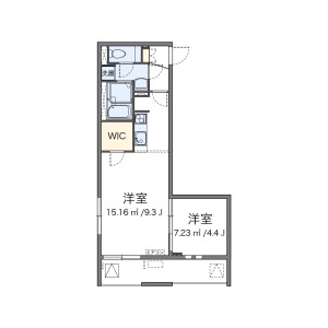 1LDK Mansion in Suwa - Kawasaki-shi Takatsu-ku Floorplan