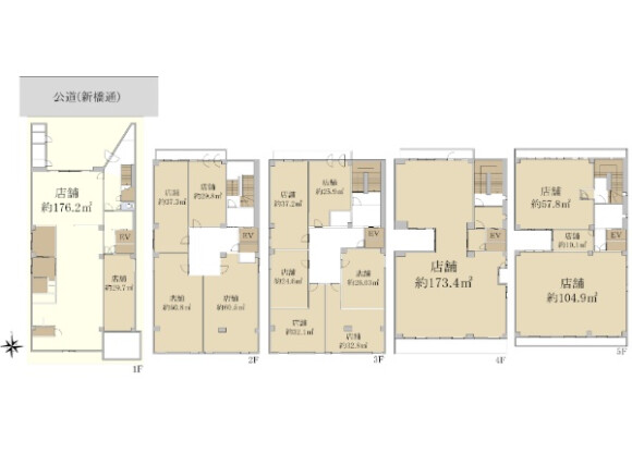 Whole Building Office to Buy in Kyoto-shi Higashiyama-ku Floorplan