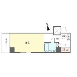 1R {building type} in Higashikanda - Chiyoda-ku Floorplan