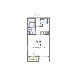 1K Apartment in Hikata - Kainan-shi Floorplan