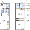 2DK Apartment to Rent in Tsu-shi Floorplan