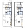 1K Apartment to Rent in Kamiina-gun Tatsuno-machi Floorplan