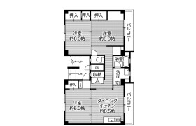 3DK Mansion in Nakahetsugi - Oita-shi