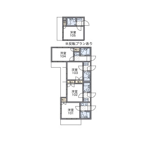 1K Apartment in Higashinakano - Nakano-ku Floorplan