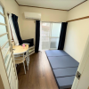 横滨市港北区出租中的1K服务式公寓 起居室