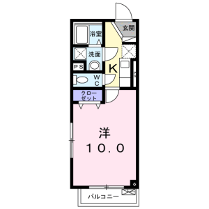 1K Mansion in Nishinakanobu - Shinagawa-ku Floorplan