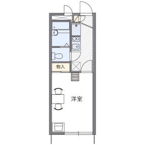 1K Apartment in Edogawa(1-3-chome.4-chome1-14-ban) - Edogawa-ku Floorplan