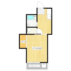 1K Mansion in Akabane - Kita-ku Floorplan