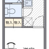 1K 아파트 to Rent in Shiki-shi Floorplan