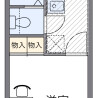 1K Apartment to Rent in Shiki-shi Floorplan