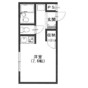 1R Mansion in Chokoji kita - Toyonaka-shi Floorplan