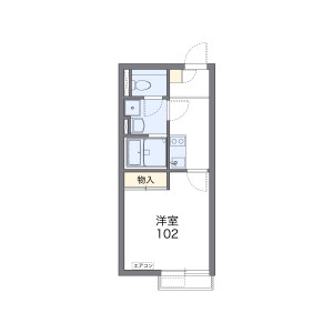 1K Apartment in Zempukuji - Suginami-ku Floorplan