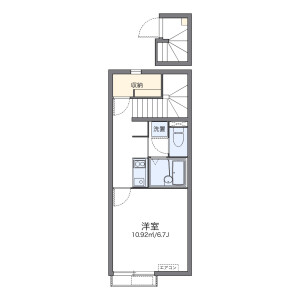 1K Mansion in Towa - Adachi-ku Floorplan