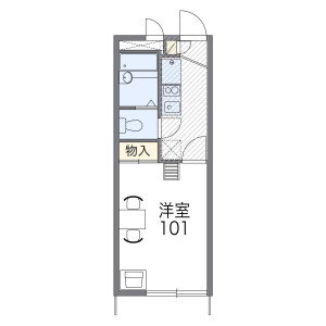 1K Mansion in Unane - Kawasaki-shi Takatsu-ku Floorplan