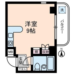 1R Mansion in Kamirenjaku - Mitaka-shi Floorplan