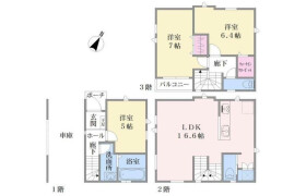 3LDK {building type} in Nishikamata - Ota-ku