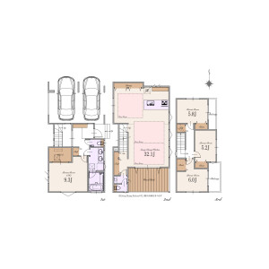 4LDK House in Meguro - Meguro-ku Floorplan