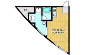 品川區東五反田-1R公寓