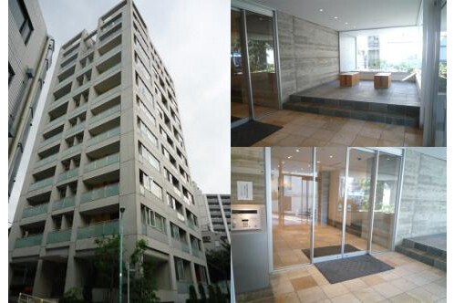 澀谷區出租中的1LDK公寓大廈 戶外